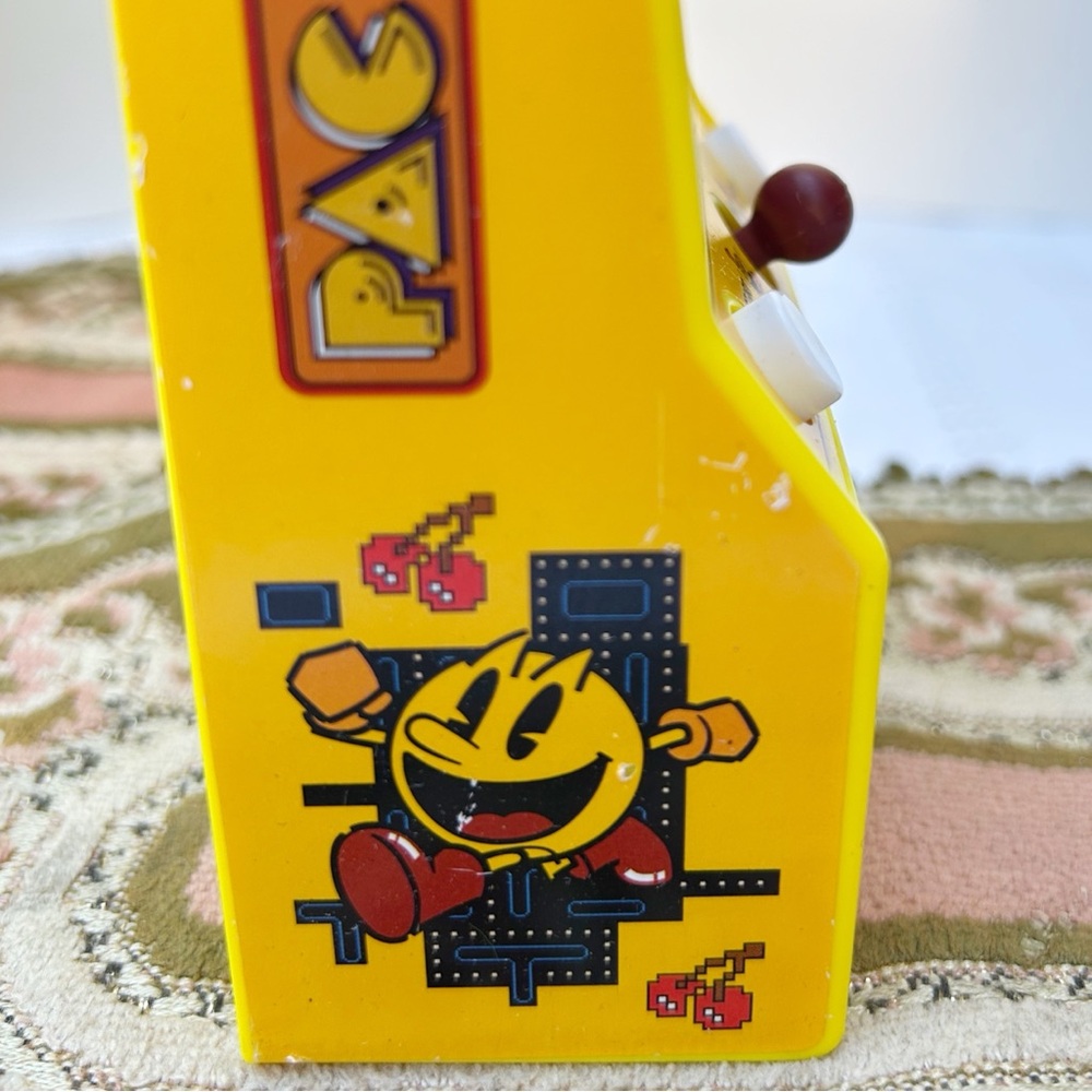 Pac-Man Mini Arcade Game Pacman Machine Tested Works Retro - Picture 5 of 6